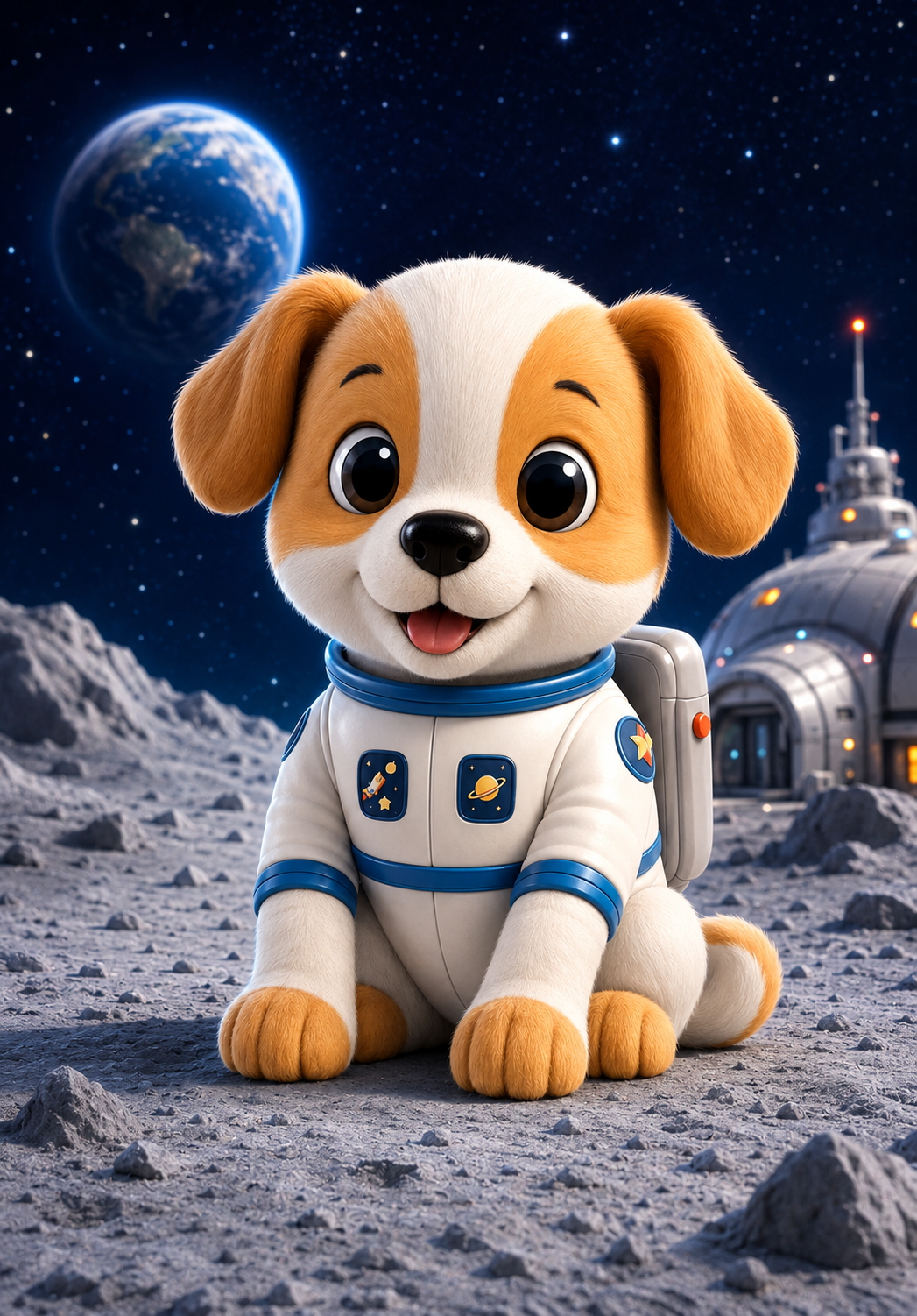Nova the Stellar Cadet, a space friend plush toy character